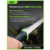 Пила-нож садовая Deli GS EDL580651, 170 мм, 8TPI, черный, зеленый - 6