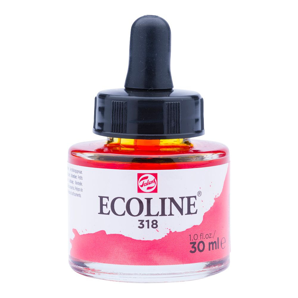 Жидкая акварель "ECOLINE", 318 кармин, 30 мл