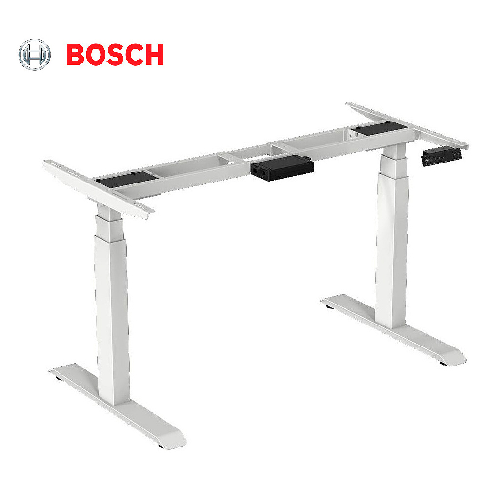 Каркас стола с электроприводом BOSCH двухмоторный AOKE, Well Desk Uplift, белый (AK02YJYT-YZB3-M01.WH)