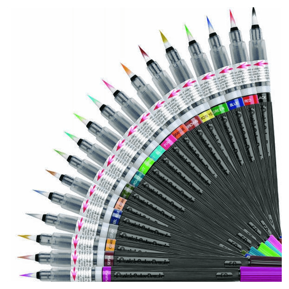 Кисть "Color Brush", коричневый - 3