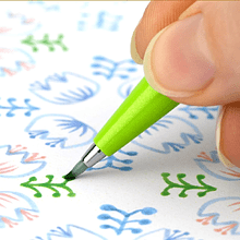 Маркер-кисть "Brush Sign pen. Pastel", 4 шт