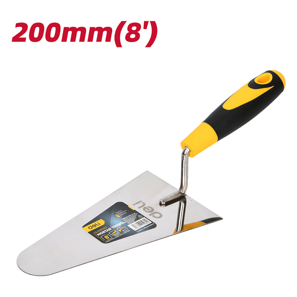 Кельма каменщика Deli YS EDL509323, 200 мм - 5