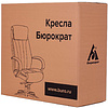 Кресло для руководителя Бюрократ T-898SL черный Leather Venge Black, эко.кожа, металл - 7