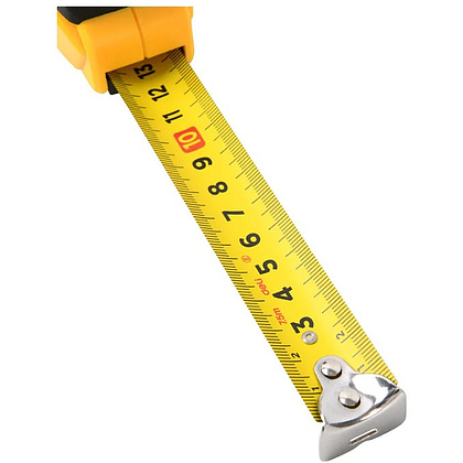 Рулетка Deli YS EDL3798, 7,5 м х 25 мм, желтый, черный - 6