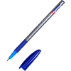 Ручка шариковая "Office Grip", 0.7 мм, серый, стерж. синий - 3