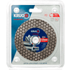 Круг алмазный по керамике Krugo Master, 125х25 мм, сплошной - 2