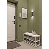 Обувница ALLERD 2 RION, белый муар, 830х320х450, энигма - 3