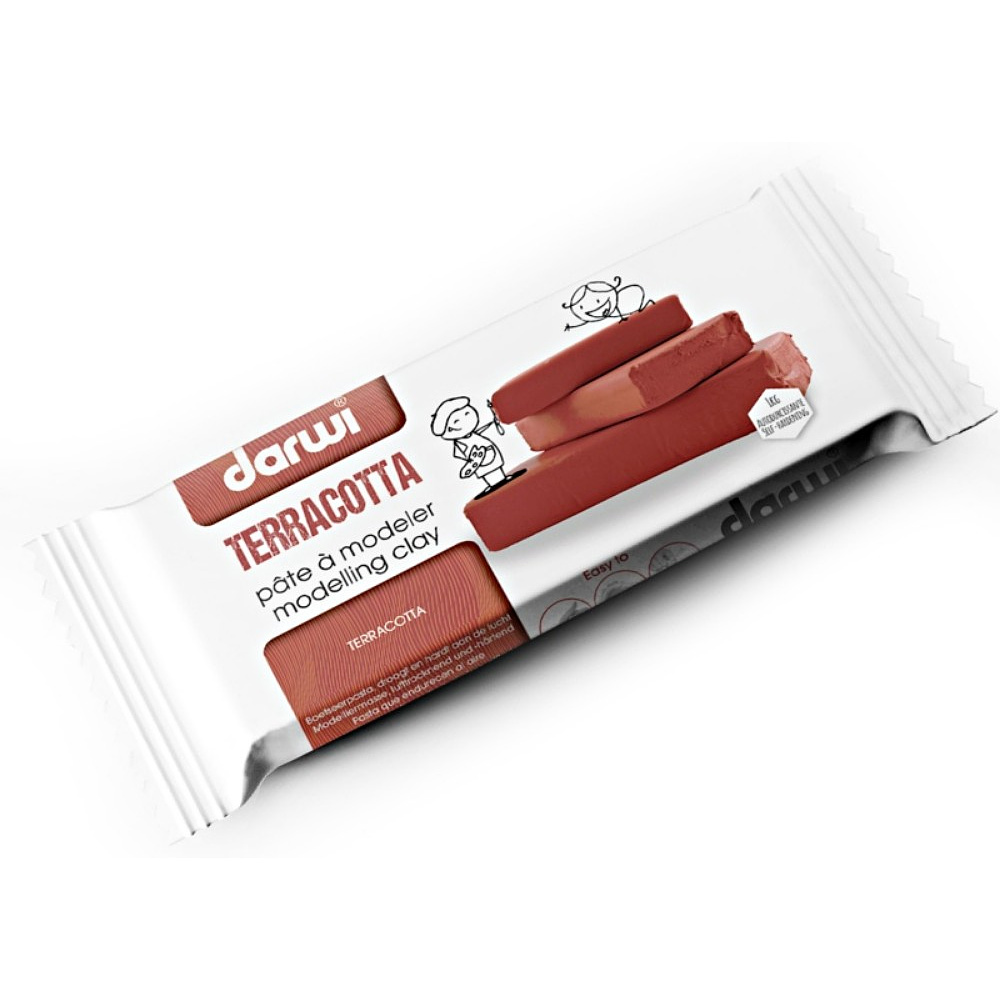 Паста для моделирования "DARWI", 1000 г, терракотовый