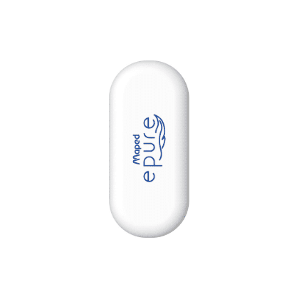Ластик "Epure", 2 шт, белый - 3