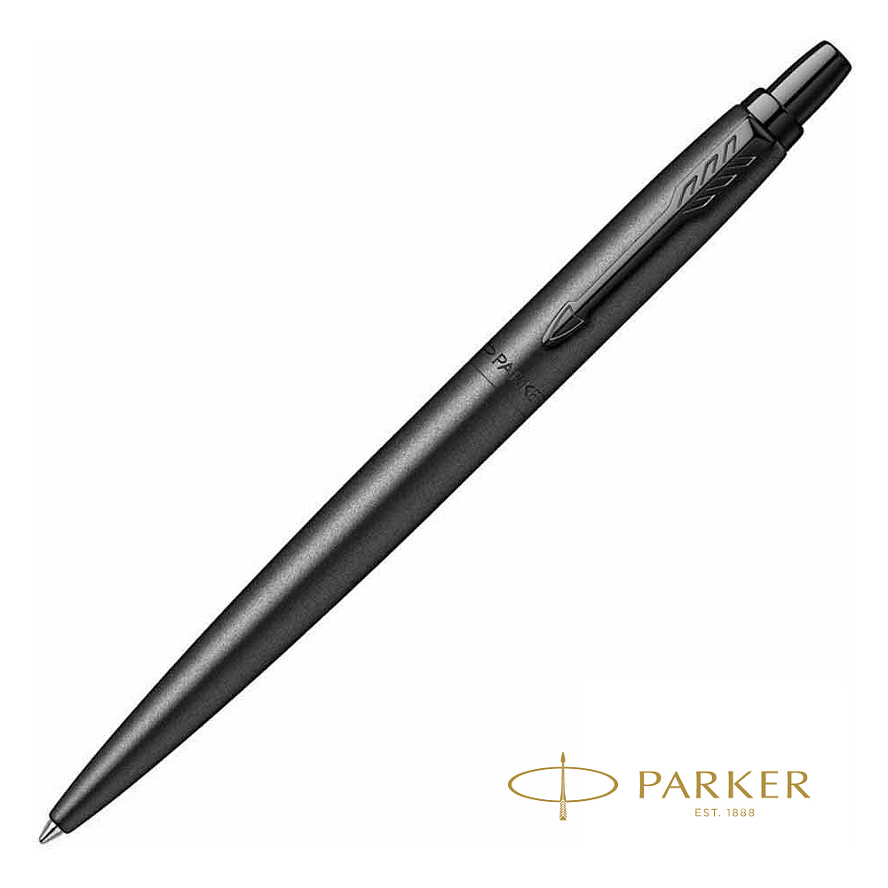 Ручка шариковая автоматическая Parker "Jotter Monochrome XL SE20", 1.0 мм, черный, стерж. синий