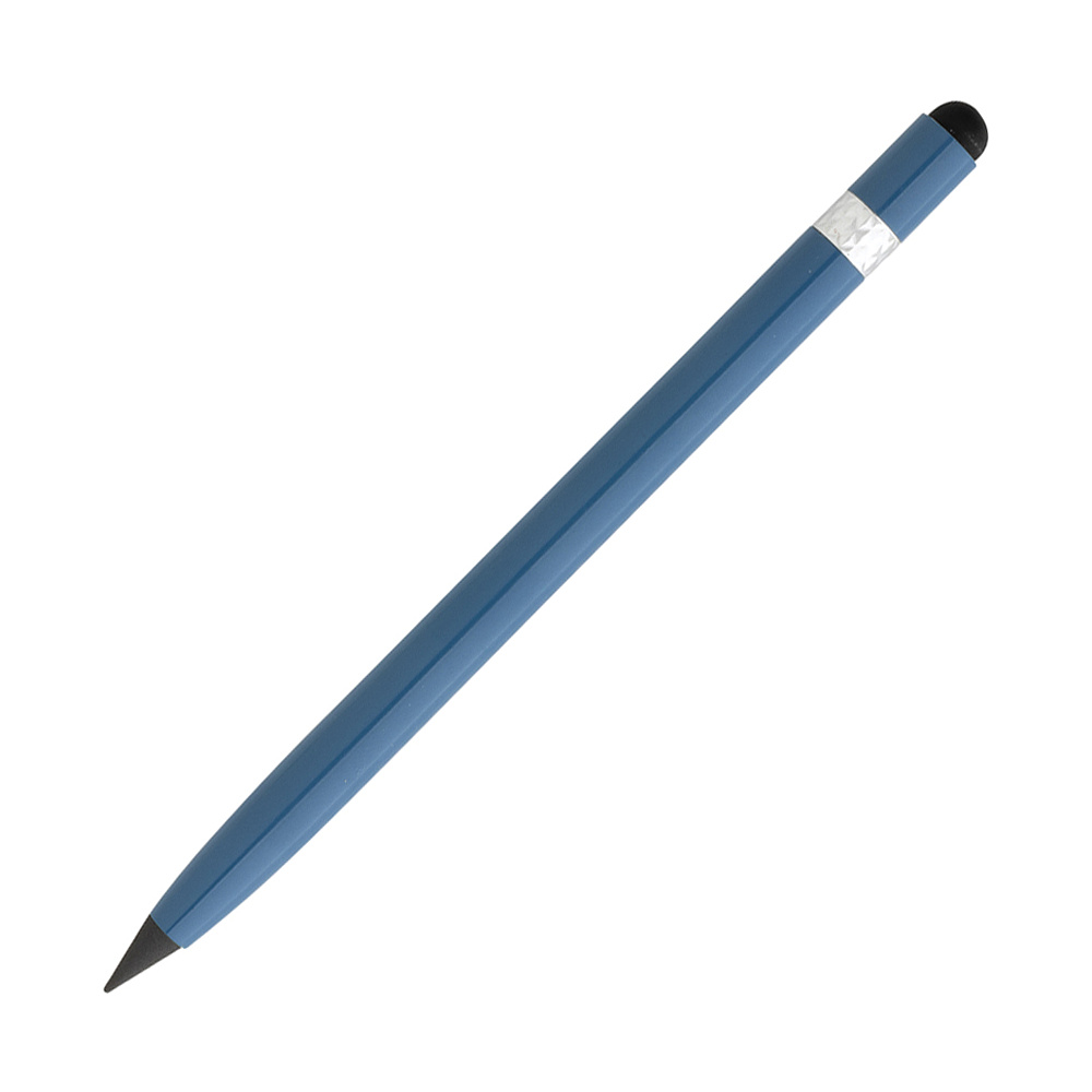 Карандаш вечный XD Collection "P611.125", алюминий, с ластиком, синий