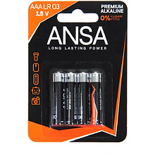 Батарейки алкалиновые ANSA "V LR03/BL-4 (AAA)"