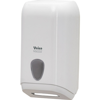 Диспенсер Veiro Professional "L-ONE" для туалетной бумаги листовой, белый - 2