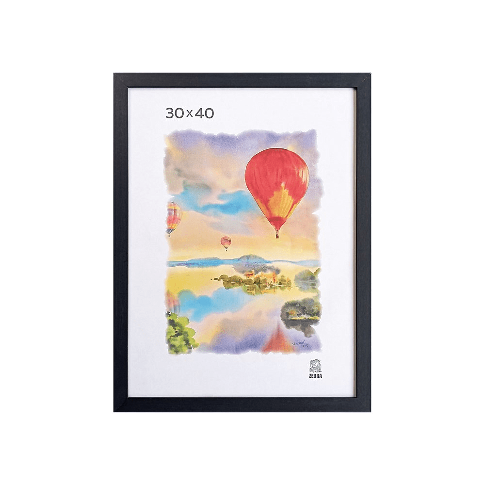 Фоторамка "П1-108 Zebra", 30х40, черный