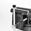 Тиски стальные Deli YS EDL2904Z, поворотные, с наковальней, 4"-100 мм - 6