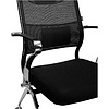 Кресло компьютерное ErgoLife Sit Air M4-290K, ткань, сетка, черный - 2