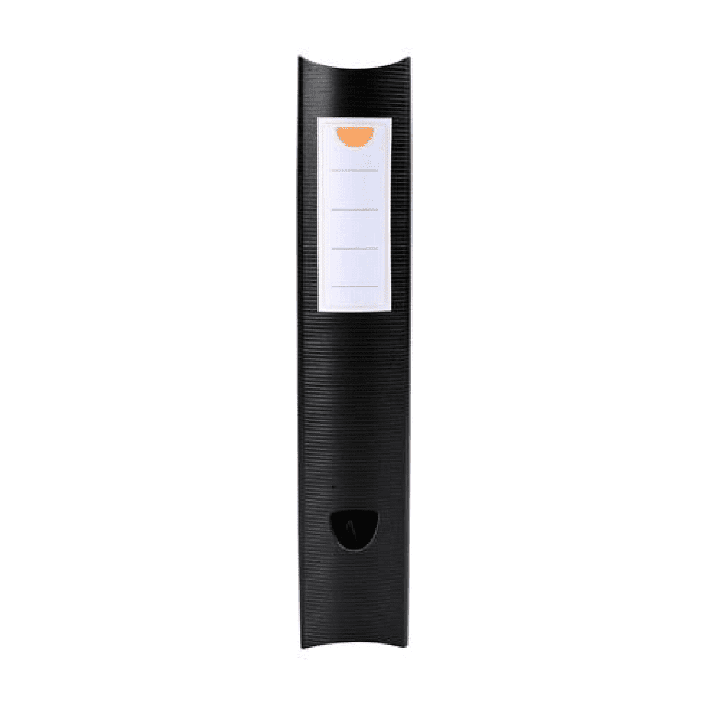 Папка регистратор "Exactive", А4+, 60 мм, ПВХ, черный - 4