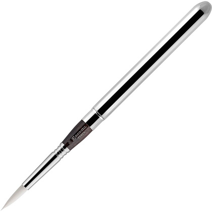 Кисть "Escoda Perla 1438", синтетика белая, круглая, складная, №8