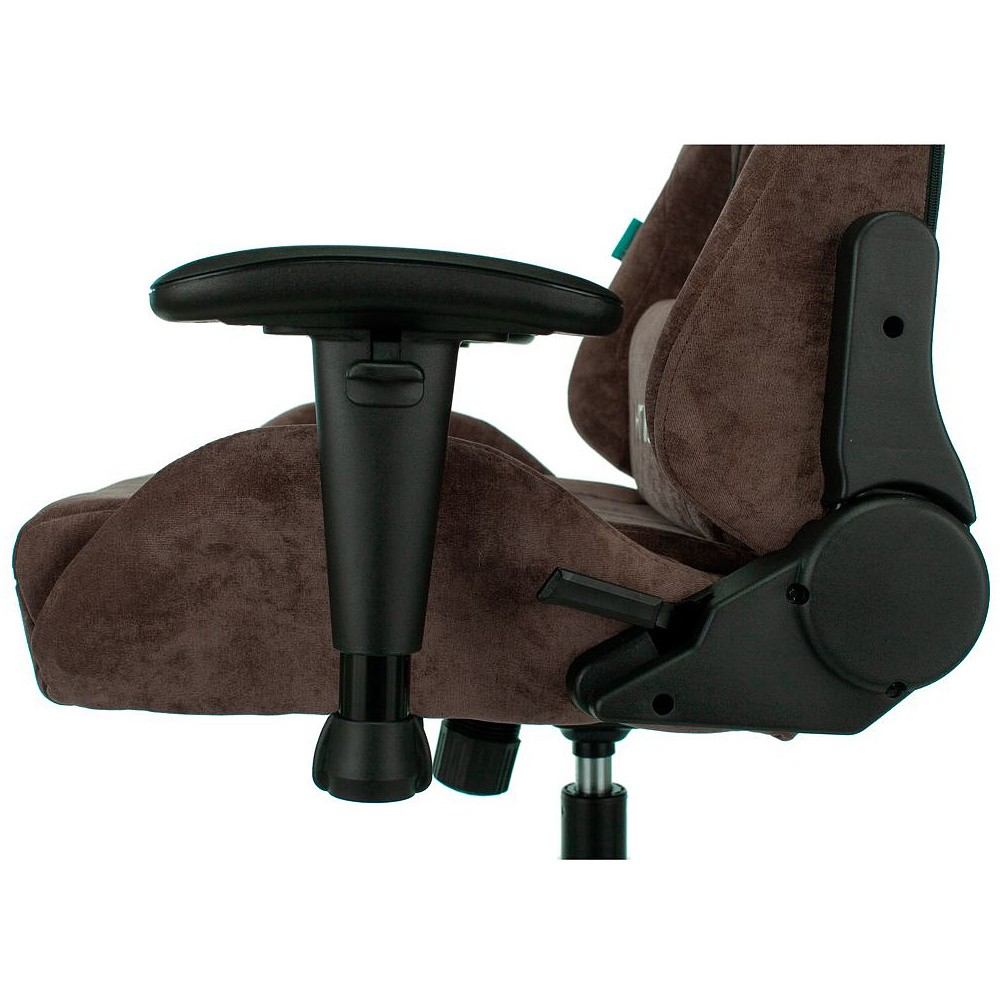 Кресло игровое Бюрократ VIKING KNIGHT Light-10, ткань, металл, темно-коричневый  - 15