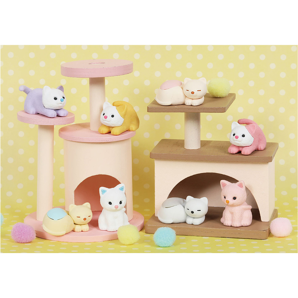 Ластик Iwako "Pastel Cat", 1 шт - 13