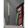 Набор ножей строительных Deli HSEHT4003L, 3 шт (ножи 9мм/18мм/трапеция), Soft Touch, зеленый - 9