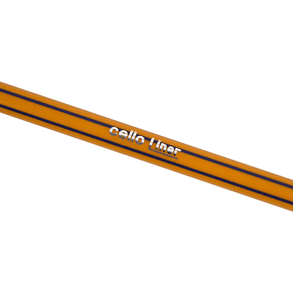 Ручка шариковая "Liner", 0.7 мм, жёлтый, синий, стерж. синий - 7