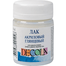 Лак акриловый "Decola", глянцевый