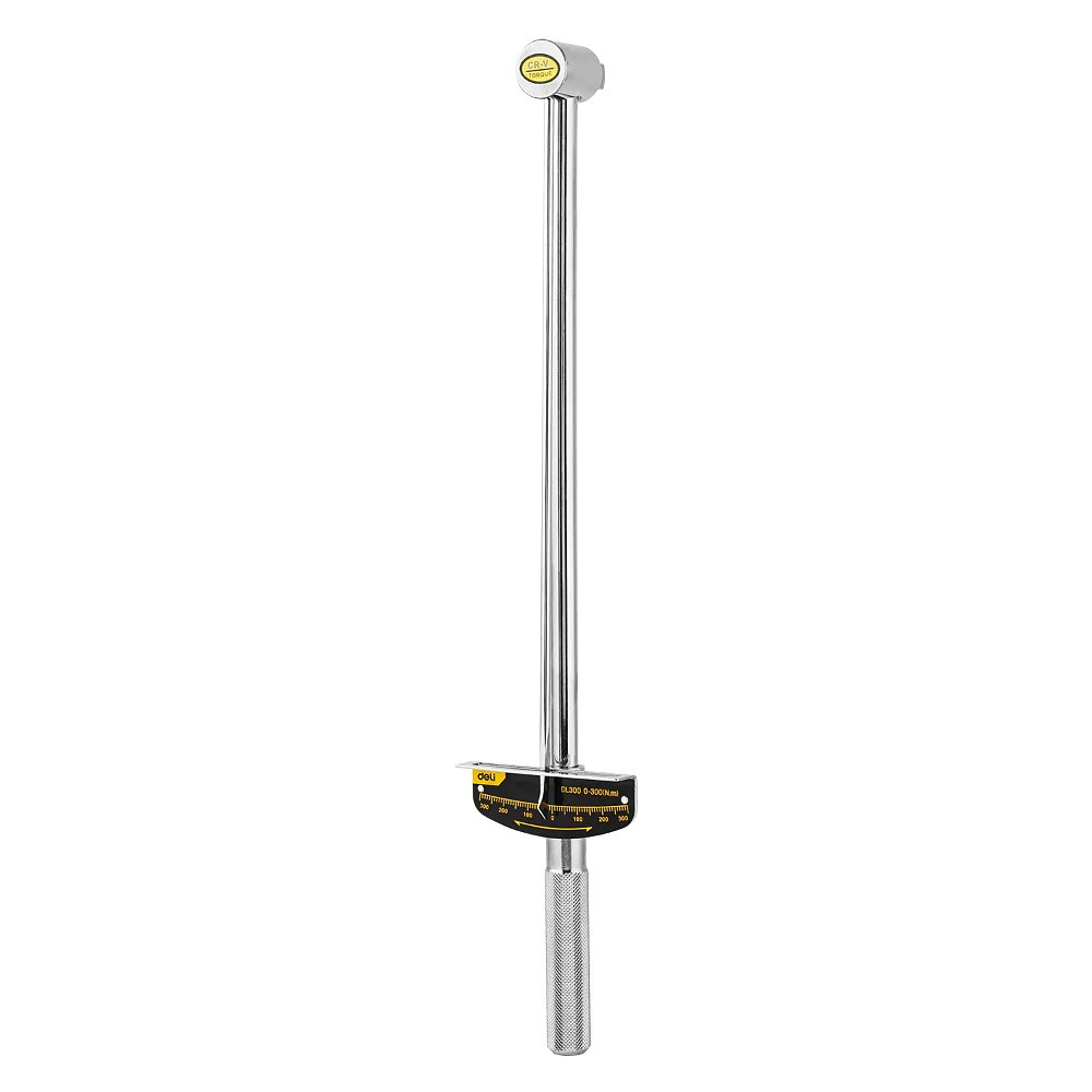 Ключ динамометрический Deli YS EDL300, 0-300 Нм 1/2", 480 мм