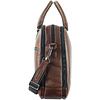 Портфель для документов "Don Valentino", кожа, коричневый - 3