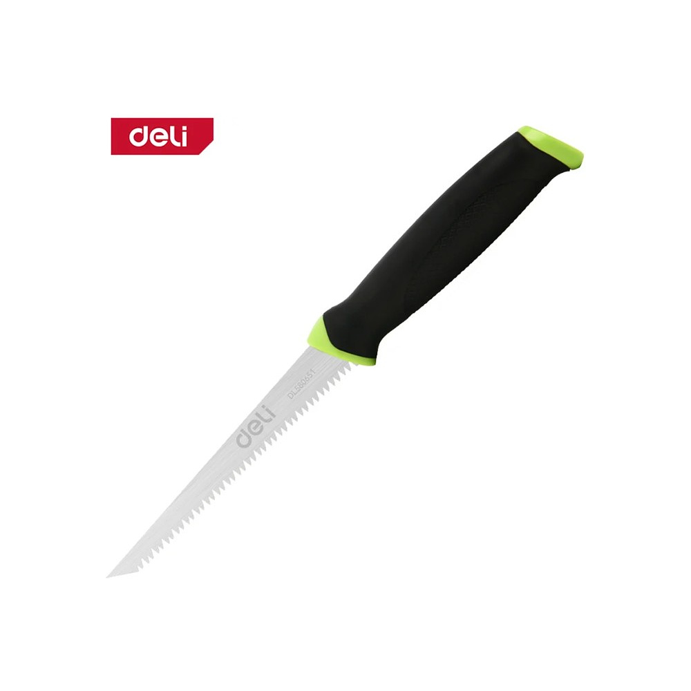 Пила-нож садовая Deli GS EDL580651, 170 мм, 8TPI, черный, зеленый - 17