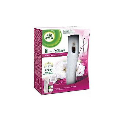 Освежитель воздуха "Air wick Fresh Matic", 250 мл, нежность шелка и лилии