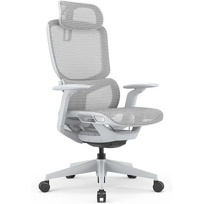 Кресло компьютерное SitZone E-JX-002А, сетка, пластик, белый