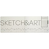 Скетчбук "Sketch&Art. Horizont", 21x14 см, 200 г/м2, 48 листов, серый - 5
