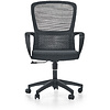 Кресло компьютерное SitZone U-069B, сетка, ткань, пластик, черный, 2 шт/упак - 3