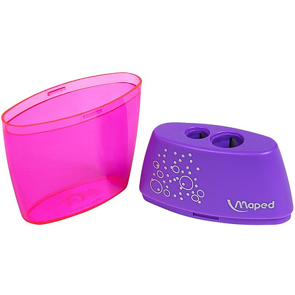 Точилка Maped "Shaker", 2 отверстия, с контейнером - 4