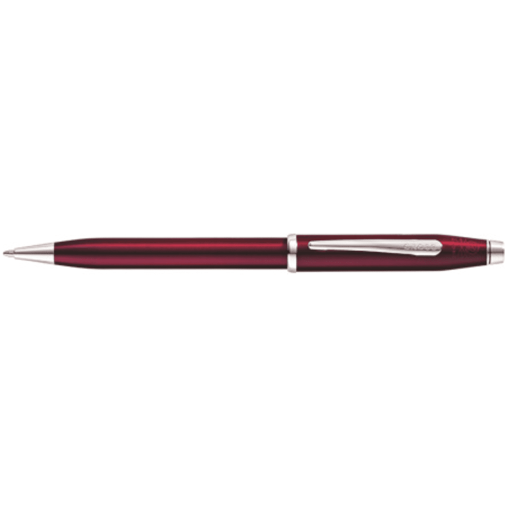 Ручка шариковая "Century II Translucent Plum Lacquer", 0.7 мм, красный, стержень черный - 3
