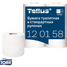 Бумага туалетная Tellus Комфорт, TP4