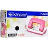 Дырокол Kangaro "DP-480G Inspiro", 12 листов, красный, бежевый - 3