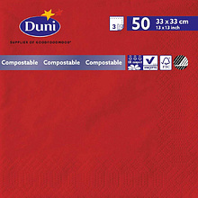 Салфетки бумажные "Duni"