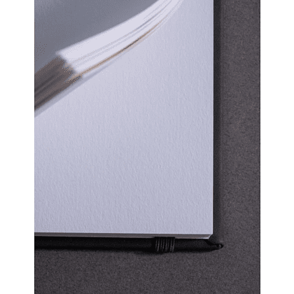Скетчбук для графики "GrafArt white", 40 листов, А6, 160 г/м2, горизонтальный, серый - 4