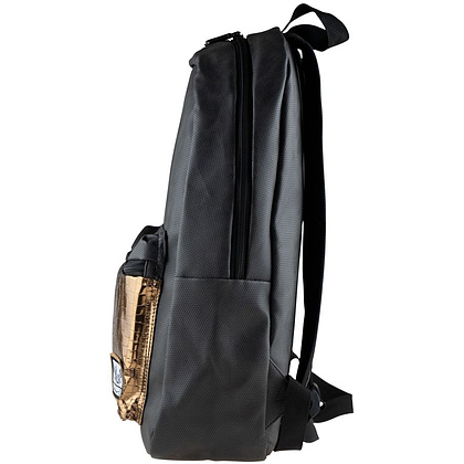 Рюкзак молодежный "Hash Glamour", черный, золотой - 2