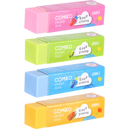 Ластик Deli "Comiko", ассорти - 2