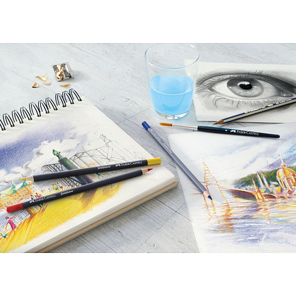 Карандаши цветные "Goldfaber", 12 шт., металлическая упаковка - 3