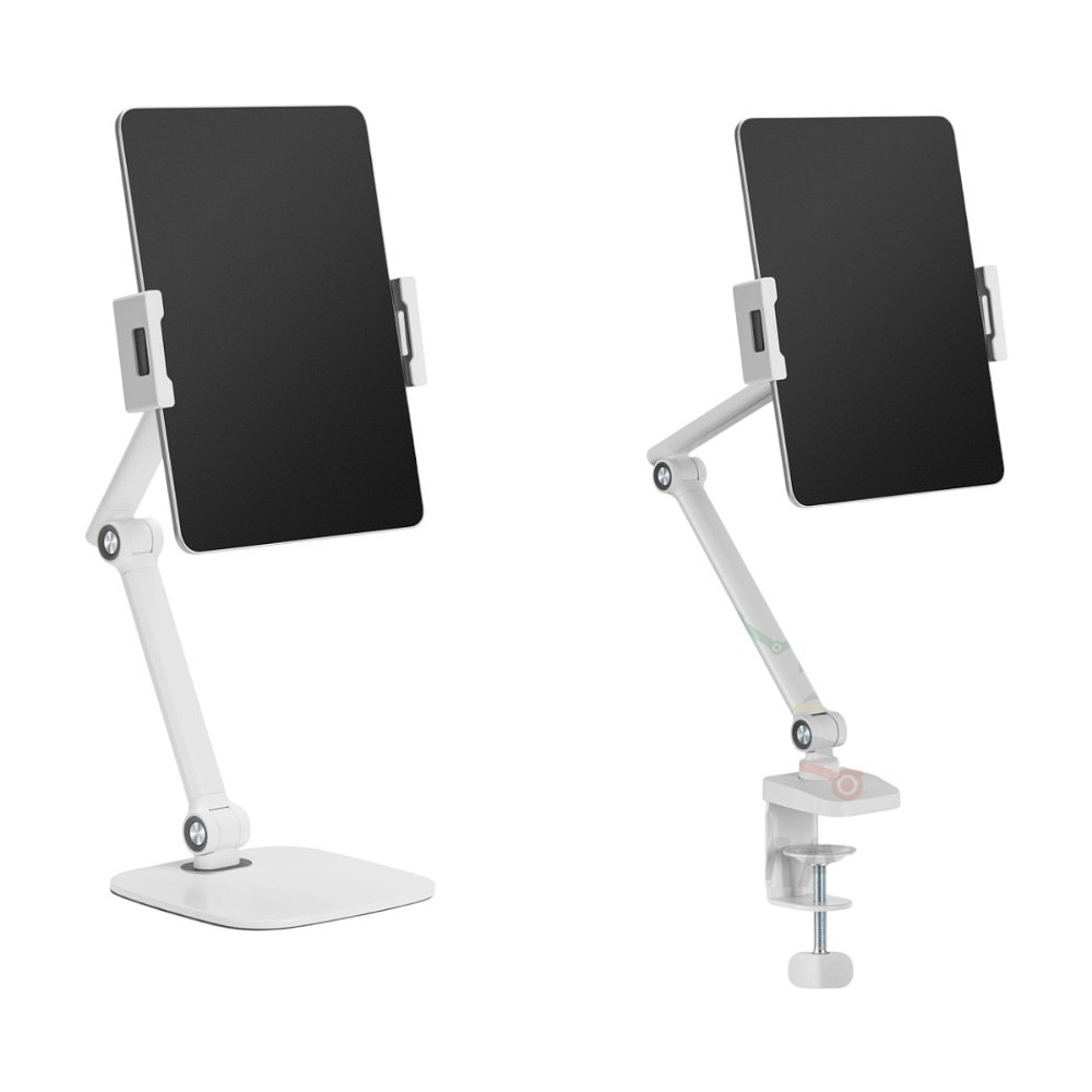 Крепление для планшета (смартфона) Tablet Clamp, белый матовый - 9