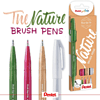 Маркер-кисть "Brush Sign pen. Nature", 4 шт - 4
