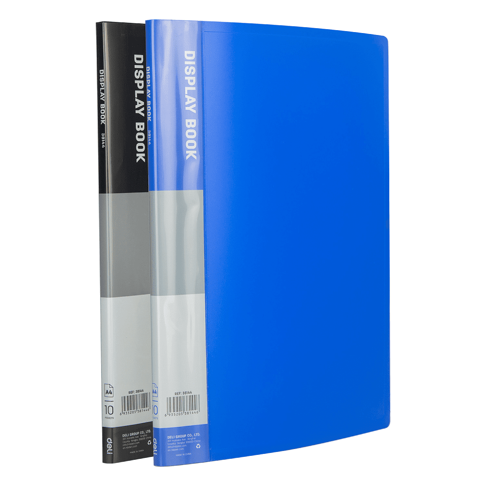 Папка c файлами "Display Book", 30 карманов, ассорти