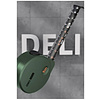 Рулетка Deli HS HT8519L, 5 м х 19 мм, Soft Touch, зеленый - 2