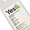 Закладки пластиковые "Yesli:", 12х45 мм, 8 цветов х 20 шт., ассорти неон - 4