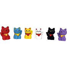 Ластик "IWAKO Lucky Cat", 1 шт
