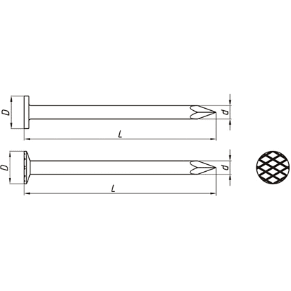 Гвозди строительные 1.8х32 мм, ГОСТ 4028-63, 5 кг - 2